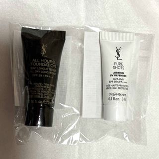 イヴサンローラン(Yves Saint Laurent)の★YSL★オールアワーズリキッドLN4＆ピュアショットエアリーライトUV50(ファンデーション)