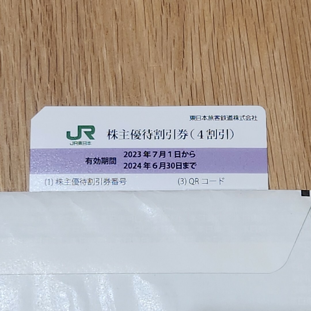 JR東日本 株主優待券 チケットの優待券/割引券(その他)の商品写真