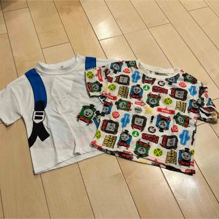 トーマス(THOMAS)の⭐︎新品　トーマス　Tシャツ 2点セット　ホワイト(Tシャツ/カットソー)