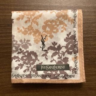 イヴサンローラン(Yves Saint Laurent)の【新品未使用】イヴ サンローラン レディース ハンカチ 未使用シール付き (ハンカチ)