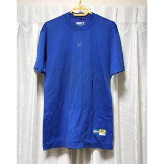 ゼット(ZETT)の野球　ソフトボール　アンダーシャツ　半袖　Mサイズ　青　ブルー(Tシャツ/カットソー(半袖/袖なし))