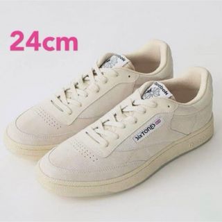 リーボック(Reebok)のSixTONES Reebok クリーム 24.0cm(スニーカー)