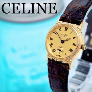 セリーヌ(celine)の40 CELINE セリーヌ時計　レディース腕時計　ヴィンテージ　ゴールド　希少(腕時計)