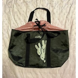 ミッフィー(miffy)のミッフィー たっぷりきんちゃく トート フジパン エコバッグ(エコバッグ)