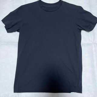 ユニクロ　Tシャツ　黒(Tシャツ/カットソー(半袖/袖なし))