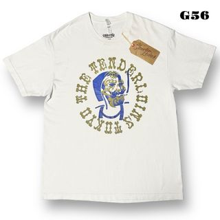 テンダーロイン(TENDERLOIN)の人気品！ TENDERLOIN 半袖 Tシャツ TEE ZIGZAG 白 金 L(Tシャツ/カットソー(半袖/袖なし))