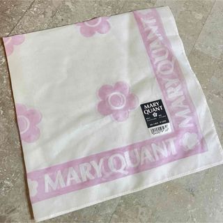 マリークワント(MARY QUANT)のMARY QUANT マリークワント ピンク ハンカチ バンダナ スカーフ(ハンカチ)