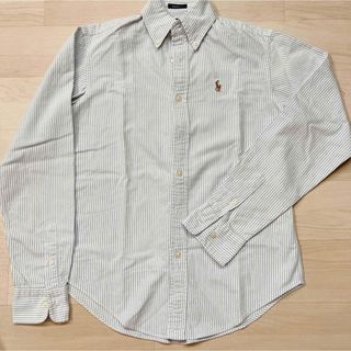 ラルフローレン(Ralph Lauren)の【レディース】ラルフローレン シャツ ストライプ ブルー(シャツ/ブラウス(長袖/七分))