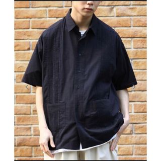 フリークスストア(FREAK'S STORE)のFREAK'S STORE  Relax Fit コットン キューバシャツ L(シャツ)