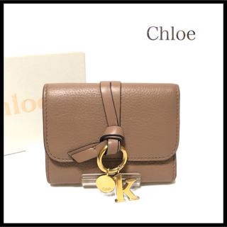 クロエ(Chloe)の【極美品】【新型】Chloe クロエ　アルファベット　三つ折り財布(財布)