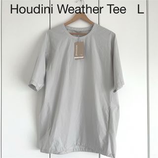 フディーニ(HOUDINI)のHoudini Weather Tee  L グレー フーディニ ウェザーティー(Tシャツ/カットソー(半袖/袖なし))