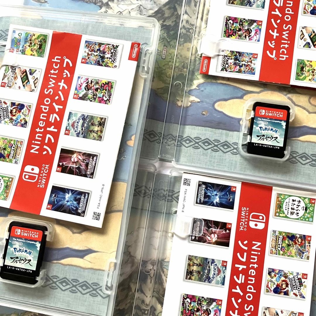 Nintendo Switch(ニンテンドースイッチ)のポケモンレジェンズ アルセウス 3点セット まとめ売り エンタメ/ホビーのゲームソフト/ゲーム機本体(家庭用ゲームソフト)の商品写真