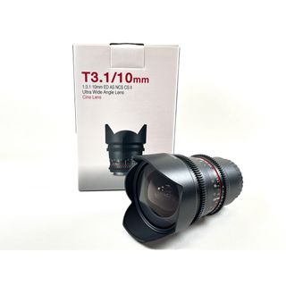 SAMYANG シネレンズ 10mm T3.1 富士フイルムX用 超広角(レンズ(単焦点))