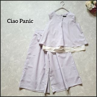 Ciaopanic - チャオパニック●美品♪2setシフォンレイヤードパンツセットアップ/フォーマル