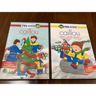 カイユ　Caillou holidays 英語版PBS kids DVD 2枚