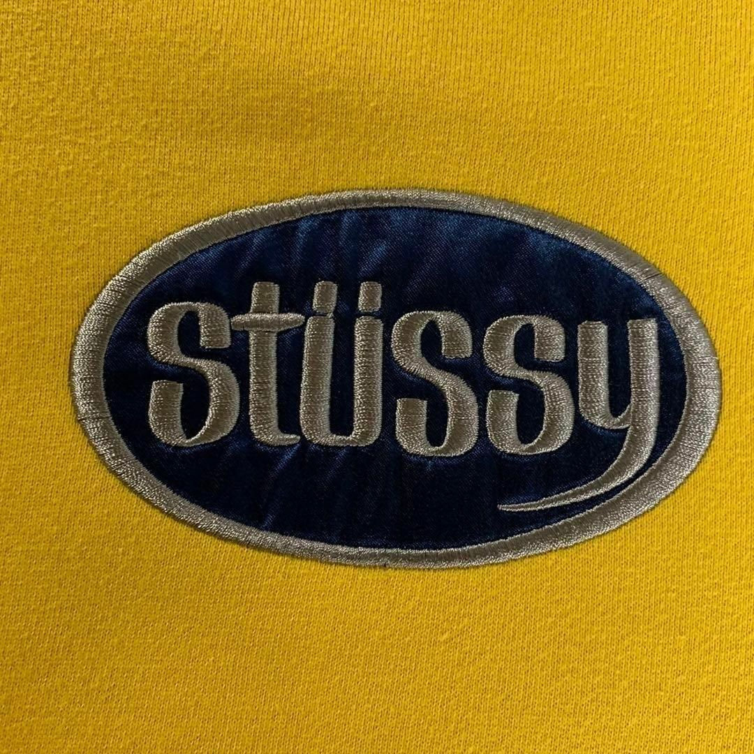 STUSSY(ステューシー)の【超希少カラー】ステューシー センター刺繍ロゴ 即完売モデル 希少 パーカー メンズのトップス(パーカー)の商品写真