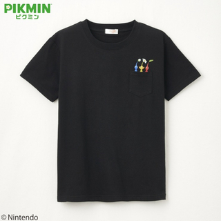 ピクミン　Tシャツ　150 黒