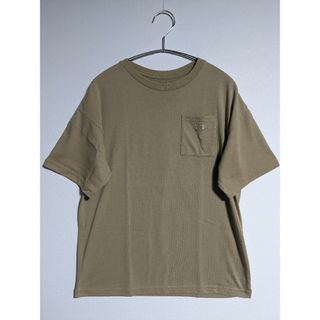 ザノースフェイス(THE NORTH FACE)のノースフェイス スモールロゴポケットティー レディース Ｍ ベージュ系 限定(Tシャツ(半袖/袖なし))