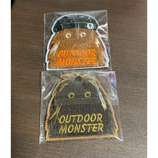 OUTDOOR MONSTER  アウトドアモンスター ワッペン2点セット(その他)