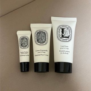 ディプティック(diptyque)の【新品】diptyque ディプティック Qatarカタール クリーム バーム(サンプル/トライアルキット)