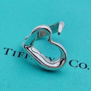 ティファニー(Tiffany & Co.)の【美品】Tiffany & Co. エルサペレッティ　ハート　リング　約8号(リング(指輪))