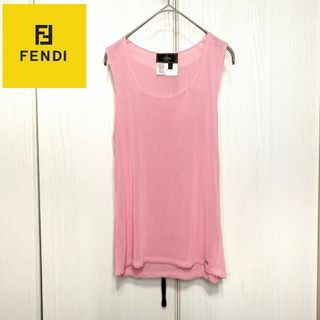 フェンディ(FENDI)の【美品】 FENDI フェンディ ニット タンクトップ(タンクトップ)