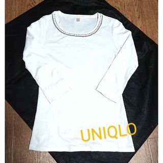 ユニクロ(UNIQLO)のUNIQLO ユニクロ レディースTシャツ カットソー(Tシャツ(長袖/七分))