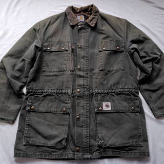 カーハート(carhartt)の80s メンズL~XL位 Carhartt カーハート ヴィンテージ　ジャケット(Gジャン/デニムジャケット)