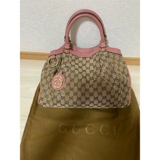 グッチ(Gucci)のGUCCI　スーキーハンドバック(トートバッグ)