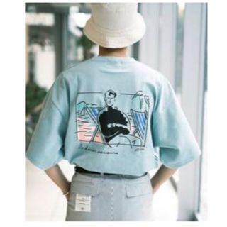 ビームス(BEAMS)の完売美品タグ付EDIFICE別注ADULT ORIENTED ROBES AOR(Tシャツ/カットソー(半袖/袖なし))