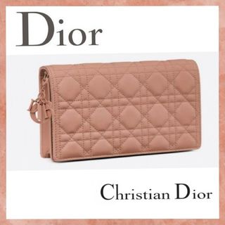 Christian Dior - クリスチャンディオール✜レディディオール✜チェーンショルダー ウォレット超美品