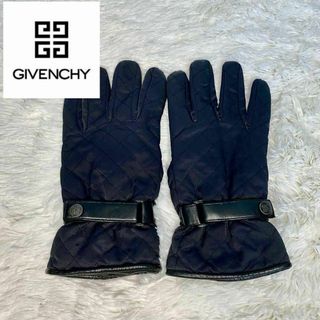 【美品】 GIVENCHY ジバンシー レザートリム 手袋 グローブ(手袋)