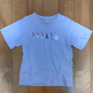 ユニクロ(UNIQLO)のキッズ　Tシャツ　プリンセス(Tシャツ/カットソー)