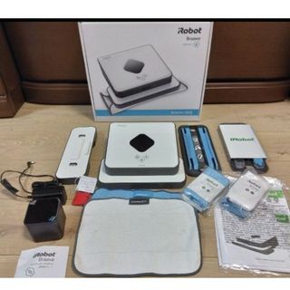 アイロボット(iRobot)のブラーバ380j（2021ジャパネットモデル）新品クロスセット(掃除機)