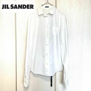 ジルサンダーネイビー(JIL SANDER NAVY)の【美品】JIL SANDER NAVY バンドステッチ ブラウス(シャツ/ブラウス(長袖/七分))