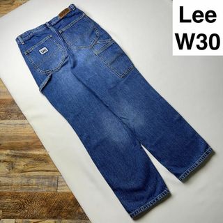 アートヴィンテージ(ART VINTAGE)のLeeリーデニムペインターパンツジーンズ古着w30カーペンターパンツブルーメンズ(デニム/ジーンズ)