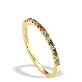 スタージュエリー(STAR JEWELRY)の未使用　スタージュエリー　リング　指輪　MULTI COLOR SAPPHIRE(リング(指輪))