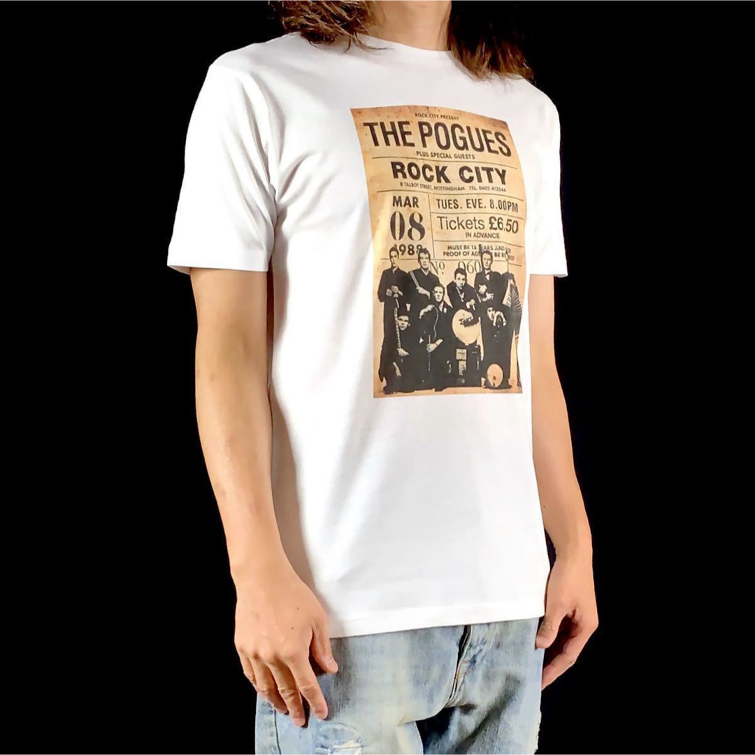 新品 THE POGUES ポーグス アイリッシュ ケルティック Tシャツ メンズのトップス(Tシャツ/カットソー(半袖/袖なし))の商品写真