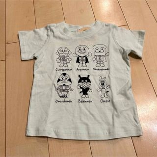 アンパンマン - ⭐︎新品　アンパンマン　水色　Tシャツ 90