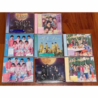 なにわ男子 CD ・DVD 8点まとめ売り(アイドルグッズ)
