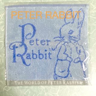 ピーターラビット(PETER RABBIT（TM）)のピーターラビット ハンカチタオル 水色(ハンカチ)