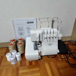 JUKI - ベビーロック衣縫人 2本針4本糸ロックミシン エアスルー