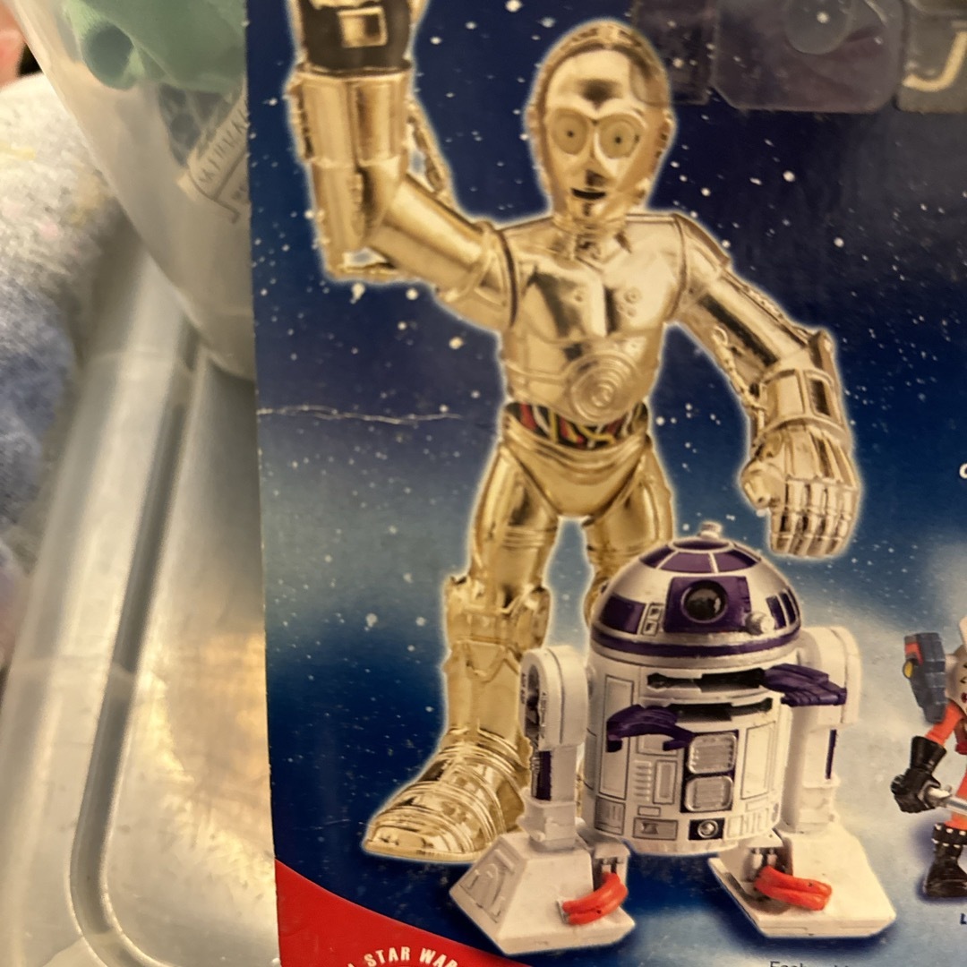 プレイスクール　C3PO&R2D2 エンタメ/ホビーのフィギュア(SF/ファンタジー/ホラー)の商品写真