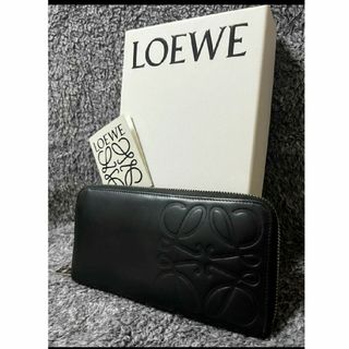 ロエベ(LOEWE)の【美品】るみ様専用✨Loewe✨ラウンドファスナー✨アナグラム✨財布✨ビッグロゴ(財布)