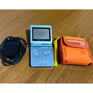 ゲームボーイアドバンス(ゲームボーイアドバンス)のNintendo ゲームボーイアドバンス　SP シルバー任天堂(携帯用ゲーム機本体)