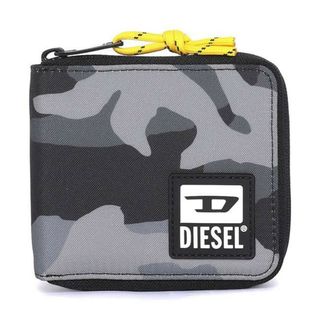 DIESEL - DIESEL ディーゼル 折り財布 カモフラ グレー