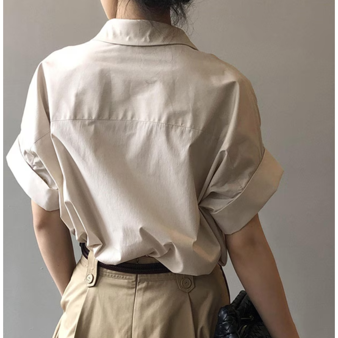 レディース ドルマンシャツ シャツブラウス  レディースのトップス(シャツ/ブラウス(半袖/袖なし))の商品写真