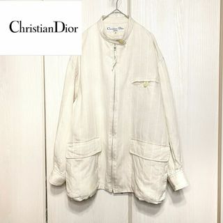 クリスチャンディオール(Christian Dior)の【vintage】 Christian Dior SPORTSレーヨンリネン(ブルゾン)