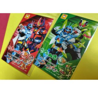 マルちゃん　仮面ライダーシール　ステッカー　２枚セット(キャラクターグッズ)