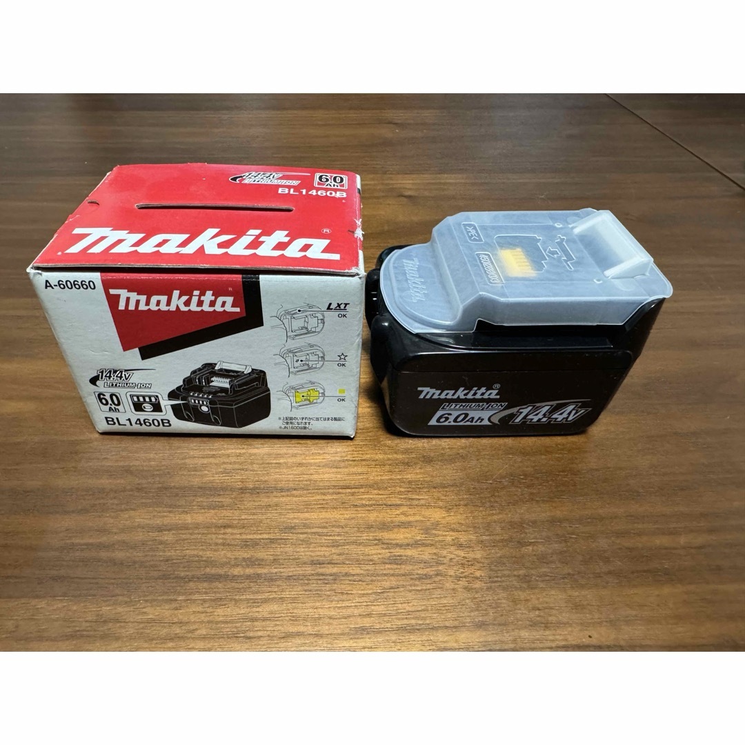 Makita(マキタ)のマキタ バッテリー 14.4v 6ah 新品・未使用 スマホ/家電/カメラのスマホ/家電/カメラ その他(その他)の商品写真